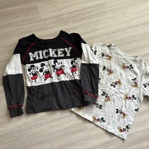 Mickey Mouse Long Sleeve and T-Shirt Set